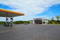 SHELL fuel and gas station and Car repair Royalty Free Stock Photo