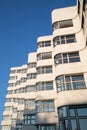 The Shell Haus aka Gasag building is a classical modernist architectural masterpiece designed by Emil Fahrenkamp in 1932 Royalty Free Stock Photo