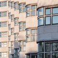 The Shell Haus aka Gasag building is a classical modernist architectural masterpiece designed by Emil Fahrenkamp in 1932 Royalty Free Stock Photo