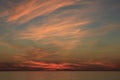 Panama City Beach Gulf Of Mexico Near Sunset Picturesque Shell Island