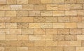 Shell Limestone Blocks Wall. Shell limestone wall texture background Royalty Free Stock Photo