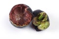 Shell mangosteen fruit