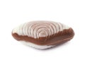 Shell shaped chocolate candy Royalty Free Stock Photo