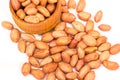 Shelled peanuts Royalty Free Stock Photo