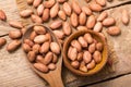 Shelled peanuts Royalty Free Stock Photo