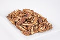 shelled pecans Royalty Free Stock Photo