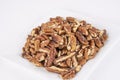 shelled pecans Royalty Free Stock Photo