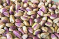 Shelled Pistachio Nuts Background Royalty Free Stock Photo