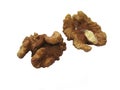 Shelled walnuts #4, isolated Royalty Free Stock Photo