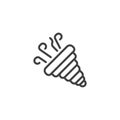 Shellfish outline icon