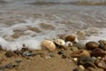 Shells, stones, sand Royalty Free Stock Photo