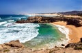 Shelly Beach at Kenton on Sea in South Africa Royalty Free Stock Photo