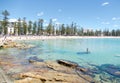Shelly Beach and Manly Beach, Sydney. Royalty Free Stock Photo