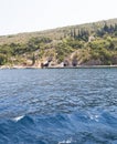 Shelter in Bay. Montenegro.