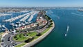 Shelter Island at San Diego in California United States.