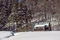 Shelter Limba, Rakytov , Big Fatra mountains, Slovakia Royalty Free Stock Photo