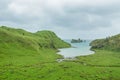 The sheltered Cooks Cove, East Cape, New Zealand Royalty Free Stock Photo