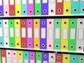 Shelves Of Files For Getting Office Organized Royalty Free Stock Photo
