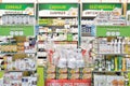 Naturist pharmacy shop interior