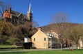 Shenandoah Street in Harpers Ferry National Historical Park Royalty Free Stock Photo