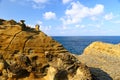 Shenao Elephant Rock located at the northern coastal area of Ruifang district, Royalty Free Stock Photo