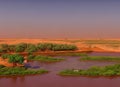 Shendi, River Nile, Sudan. Generative AI. Royalty Free Stock Photo