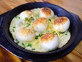 Shengjian mantou or shengjian bao Royalty Free Stock Photo