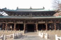 Shengmu Hall at Jinci Temple near Taiyuan, Shanxi, China. Royalty Free Stock Photo