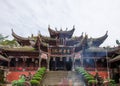 Shengshousi or Sagacious Longevity Temple at Mount Baoding or Baodingshan