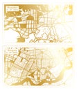 Shenyang and Shenzhen China City Map Set