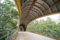 Shenzhen baoan road pedestrian overpass, in china