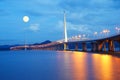 Shenzhen Bay Bridge, China Royalty Free Stock Photo