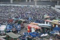 Shenzhen, China: abandoned vehicle storage field