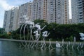 Shenzhen, China: animal sculpture landscape