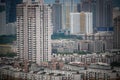 Shenzhen, China - August, 2019 : Cityscape of Shenzhen, China. Shenzhen is a major city in Guangdong Province, China