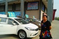 Shenzhen, China: auto sales advertising claims that the new car will only be 20 thousand yuan to drive home