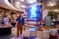 Shenzhen, China: Bookstore indoor landscape, display book variety