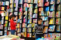 Shenzhen, China: bookstore, people are reading Royalty Free Stock Photo