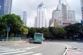 Shenzhen china:city construction and road Royalty Free Stock Photo