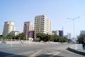 Shenzhen, China: City Road Landscape Royalty Free Stock Photo