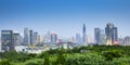 Shenzhen, China City Skyline. Royalty Free Stock Photo