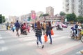 Shenzhen, China: city traffic