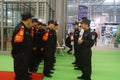 Shenzhen, China: collection of security guards