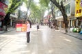Shenzhen, China: Commercial Street Landscape Royalty Free Stock Photo