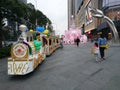 Shenzhen, China: Decorative Landscape of Christmas Shopping Square