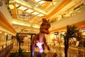 Shenzhen, china: dinosaur sculptures exhibition