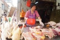 Shenzhen, China: fresh chicken stall