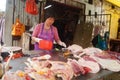 Shenzhen, China: fresh chicken stall