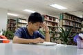 Shenzhen, China: library interior landscape