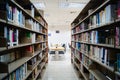 Shenzhen, China: library interior landscape